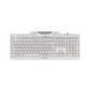 Cherry KC 1000 SC Teclado con Lector de Dni Blanco Cherry KC 1000 SC Teclado con Lector de Dni Blanco