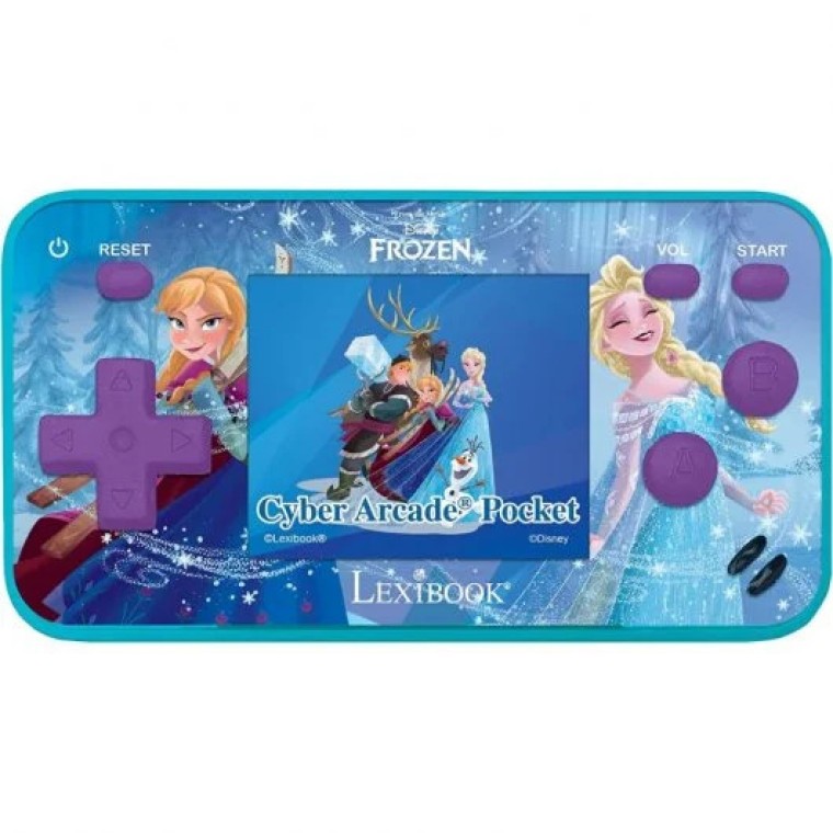 Lexibook Frozen Cyber Arcade Pocket Consola de Bolsillo 150 Juegos 1.8''