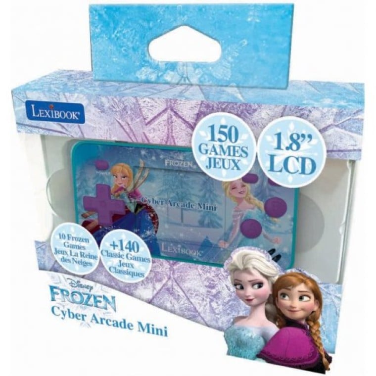 Lexibook Frozen Cyber Arcade Pocket Consola de Bolsillo 150 Juegos 1.8''