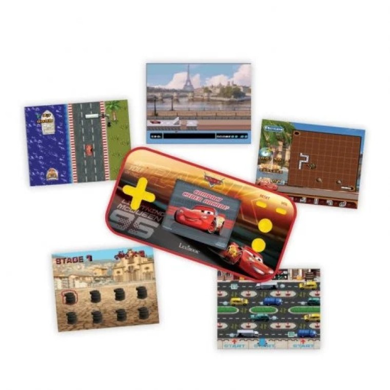 Lexibook Disney Cars Compact Cyber Arcade Consola Portátil 150 Juegos