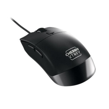 Ratón CHERRY XTRFY M50 Óptico 12000 DPI 5 botones Ergonomía avanzada PTFE Negro USB A Ratón CHERRY XTRFY M50 Óptico 12000 DPI 5 botones Ergonomía avanzada PTFE Negro USB A