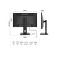 Monitor JAPANNEXT JN-27IPS4FLWQHDR-HSP 27" LED IPS QHD FreeSync