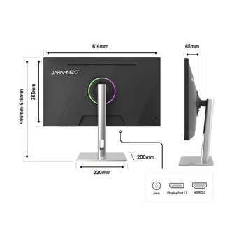 Monitor JAPANNEXT JN-I270FHD200F-HSP 27" IPS FullHD 200Hz 0.5ms Altavoces FreeSync Monitor JAPANNEXT JN-I270FHD200F-HSP 27" IPS FullHD 200Hz 0.5ms Altavoces FreeSync