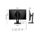 Monitor JAPANNEXT JN-IPS238FHDR-C65W-HSP 23.8" LED IPS FullHD 75Hz FreeSync USB-C