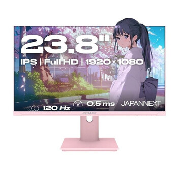 Monitor JAPANNEXT JN-IPS238G120F-HSP-PK 23.8" IPS FullHD 120Hz Altura Ajustable FreeSync Monitor JAPANNEXT JN-IPS238G120F-HSP-PK 23.8" IPS FullHD 120Hz Altura Ajustable FreeSync