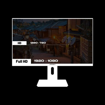 Monitor JAPANNEXT JN-IPS238G120F-HSP-W 23.8" IPS FullHD 120Hz Altura Ajustable FreeSync