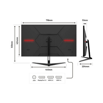 Monitor JAPANNEXT JN-IPS315UHDR 31.5" LED IPS UltraHD 4K HDR FreeSync