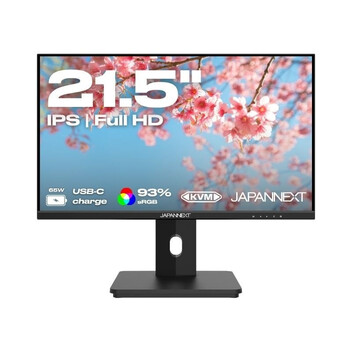 Monitor JAPANNEXT JN-i215FLFHSP-C65W 21.5" LED IPS FullHD 75Hz FreeSync USB-C