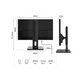 Monitor JAPANNEXT JN-i215FLFHSP-C65W 21.5" LED IPS FullHD 75Hz FreeSync USB-C