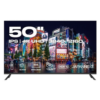 Japannext Jn-i50u Monitor De Gran Formato 50" Va 4k Uhd