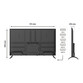 Japannext Jn-i50u Monitor De Gran Formato 50" Va 4k Uhd
