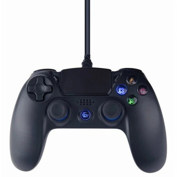 Gembird JPD-PS4U-01 Mando con Vibración y Cable para PC/PS4 Negro Gembird JPD-PS4U-01 Mando con Vibración y Cable para PC/PS4 Negro