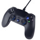 Gembird JPD-PS4U-01 Mando con Vibración y Cable para PC/PS4 Negro Gembird JPD-PS4U-01 Mando con Vibración y Cable para PC/PS4 Negro