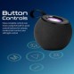 Promate Juggler Altavoz Portátil Inalámbrico 360º USB/TF con Luces LED 5W Negro Promate Juggler Altavoz Portátil Inalámbrico 360º USB/TF con Luces LED 5W Negro