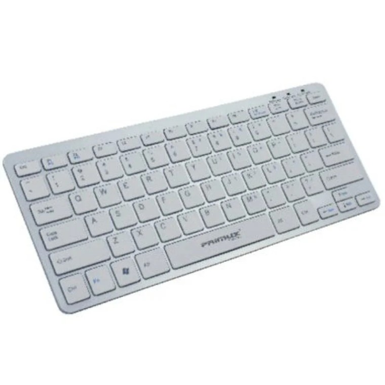 Primux K100W Teclado USB Blanco