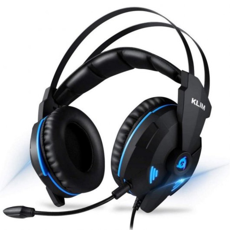 Klim Impact V2 Auriculares Gaming Negro/Azul