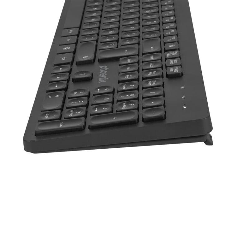 Phoenix K200 Teclado Inalámbrico Negro