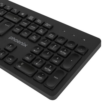 Phoenix K200 Teclado Inalámbrico Negro Phoenix K200 Teclado Inalámbrico Negro
