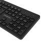 Phoenix K200 Teclado Inalámbrico Negro Phoenix K200 Teclado Inalámbrico Negro