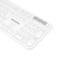 Phoenix K300 Teclado Inalámbrico Multidispositivo Blanco