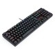 Redragon Mitra K551 Teclado Mecánico Gaming RGB Switch Redragon Blue Negro