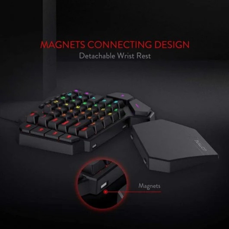 Redragon Diti K585 Mini Teclado Mecánico Gaming RGB Switch Blue