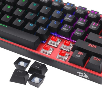Redragon - Fizz Pro Teclado Mecanico Gaming Inalambrico Rgb Negro Redragon - Fizz Pro Teclado Mecanico Gaming Inalambrico Rgb Negro