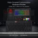 Redragon K621 Horus TKL Teclado Mecánico Inalámbrico Gaming RGB Switch Rojo