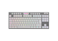 Redragon Horus K621W Teclado Inalámbrico Mecánico TKL Gaming RGB Switch Rojo Blanco