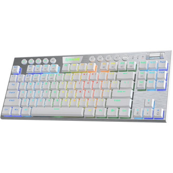 Redragon Horus K621W Teclado Inalámbrico Mecánico TKL Gaming RGB Switch Rojo Blanco Redragon Horus K621W Teclado Inalámbrico Mecánico TKL Gaming RGB Switch Rojo Blanco