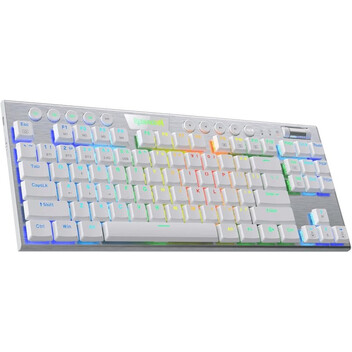 Redragon Horus K621W Teclado Inalámbrico Mecánico TKL Gaming RGB Switch Rojo Blanco Redragon Horus K621W Teclado Inalámbrico Mecánico TKL Gaming RGB Switch Rojo Blanco