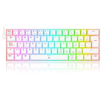 Teclado mecánico Redragon Dragonborn Layout ES RGB Chroma compacto 60% cable USB-C Teclado mecánico Redragon Dragonborn Layout ES RGB Chroma compacto 60% cable USB-C