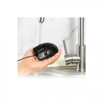 Kensington Pro Fit Ratón Óptico Lavable 1600DPI Negro