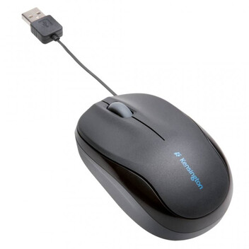 Kensington Pro Fit Ratón USB Retráctil 1000 DPI Negro Kensington Pro Fit Ratón USB Retráctil 1000 DPI Negro