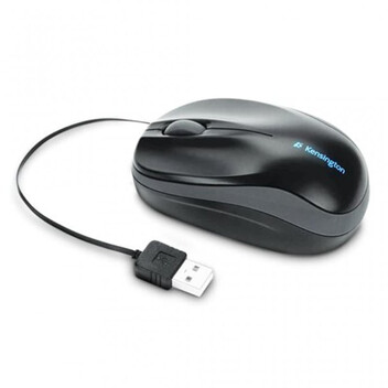 Kensington Pro Fit Ratón USB Retráctil 1000 DPI Negro Kensington Pro Fit Ratón USB Retráctil 1000 DPI Negro