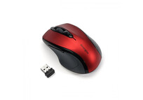 Kensington Pro Fit Ratón Óptico Inalámbrico Mediano 1600DPI Rojo