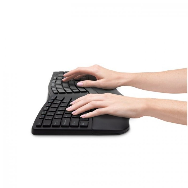 Kensington ProFit Ergo Teclado Inalámbrico Negro