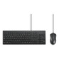 Teclado Kensington KM100 EQ QWERTY Español USB Membrana Resistente a derrames Negro con Ratón inclui