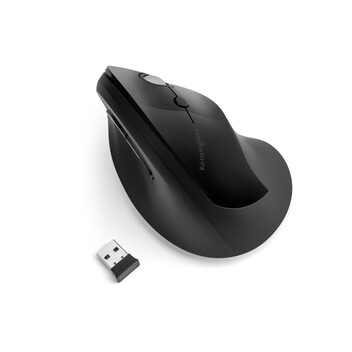 Kensington Pro Fit Ergo Ratón Óptico Inalámbrico Vertical 1600 DPI Negro Kensington Pro Fit Ergo Ratón Óptico Inalámbrico Vertical 1600 DPI Negro