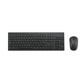 Teclado y Ratón Inalámbricos Kensington KM150 EQ Negro 63% Plástico Reciclado ISO Español
