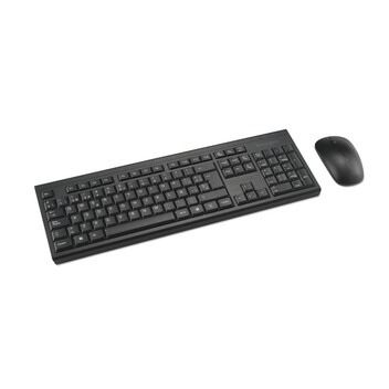 Teclado y Ratón Inalámbricos Kensington KM150 EQ Negro 63% Plástico Reciclado ISO Español