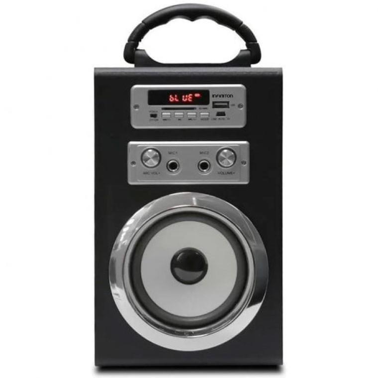 Infiniton K8 Altavoz Bluetooth Negro