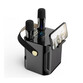Klack Karaoke Altavoz Subwoofer con Doble Micrófono Bluetooth 100W Cambiador de Voz Negro