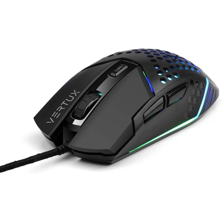 Vertux Katana Ratón Gaming RGB 6 Botones 6400DPI