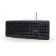 Gembird KB-U-103-ES Teclado USB Negro