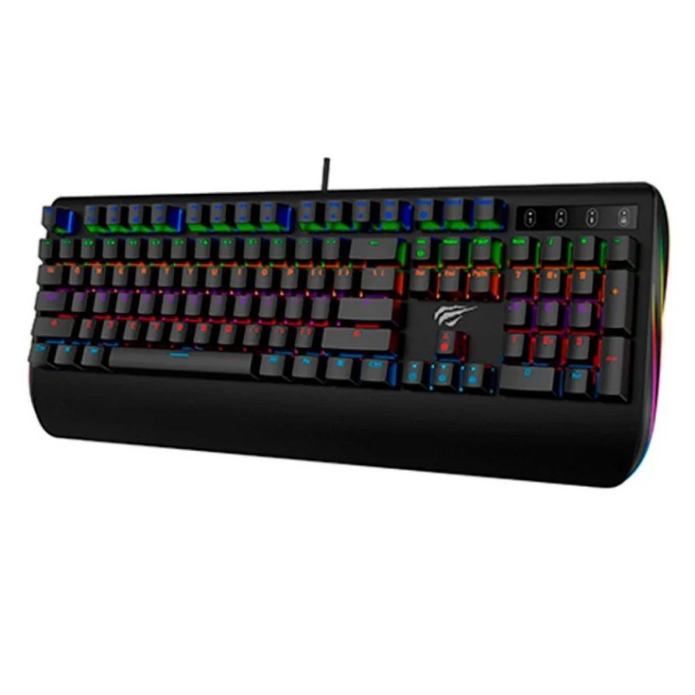 Havit KB464L Teclado Mecánico Gaming RGB Switch Blue