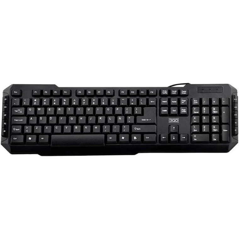 3Go Drile Teclado Multimedia PS2