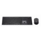 Teclado tijera Gembird KBS-ECLIPSE-M500-ES Layout ES inalámbrico retroiluminado ratón incluido