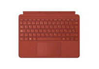 Microsoft Surface Go Type Cover Teclado Rojo Alcántara