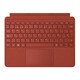 Microsoft Surface Go Type Cover Teclado Rojo Alcántara